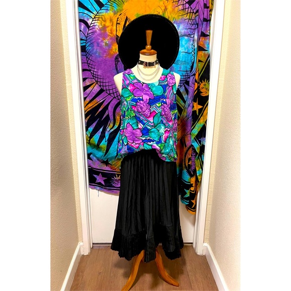 🌈 Lovely fruit flowers vintage art blouse - Picture 9 of 11